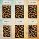 Leopard Wall Art Framed Canvas Print, Animal Print Rustic Decor, Bedroom Art, Skinny Tall Wall Art, Farmhouse Living Room Art