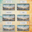 Coastal decor, beach painting, framed canvas print, extra wide art, ocean waves, seascape painting, rustic wall art, nautical wall art