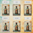 Snake in Bottle Canvas Print Dark Fantasy Art, Mysterious Wall Decor, Surrealism Artwork, Eclectic Home Decor, Gothic Wall Art