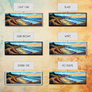 Coastal Sunset, Beach Wall Art, Ocean Landscape, Seascape Painting, Nature Art, Living Room Art, Canvas Print, Framed Canvas Print