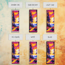 Sunset Path, Vibrant Landscape, Autumn Woods, Nature Print, Framed Canvas Print, Modern Wall Art, Rustic Decor, Bedroom Wall Art