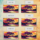River Tree, Tranquil Sunset, Peaceful Nature Art, Scenic Wall Decor, Framed Canvas Print, Rustic Living Room Artwork, Boho Style
