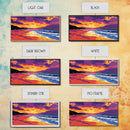 Beach Sunset, Vibrant Seascape, Coastal Art, Ocean View, Framed Canvas Print, Living Room Wall Art, Tropical Decor, Gift Idea