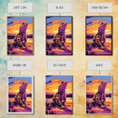 Lizard Art, Desert Reptile, Wildlife Decor, Nature Painting, Southwest Aesthetic, Bold Colors, Living Room, Canvas Print, Exotic Animal