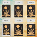 Meditation Art, Zen Moon, Spiritual Artwork, Mystical Wall Decor, Canvas Print, Minimalist Wall Art, Yoga Studio, Serene Black and Gold