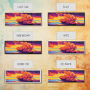 Golden Leaf, Autumn Nature Print, Sunset Reflection Art, Warm Fall Decor, Framed Canvas Print, Living Room Wall Art, Boho Style