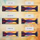 Alpine Reflection, Mountain Lake, Colorful Landscape, Adventure Wall Art, Framed Canvas Print, Nature Photography, Wilderness Decor