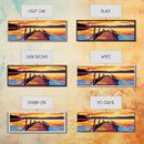 Wooden Dock, Tranquil Lake, Sunset Reflection, Serene Escape, Canvas Print, Cabin Decor, Nature Wall Art, Bedroom Wall Art