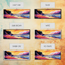 Ocean Waves, Beach Sunset, Coastal Serenity, Seaside Home Decor, Canvas Print, Relaxing Living Room Wall Art, Vibrant Nature Art