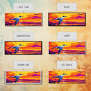 Seagull Flight, sunset bird, coastal decor, ocean lover gift, nature wall art, Beach House Wall Art, Canvas Print, Framed Canvas Print