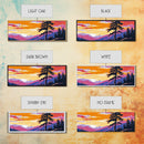 Lone Pine Tree, Mountain Sunset Art, Tranquil Nature Scene, Rustic Lodge Wall Art, Framed Canvas Print, Cozy Cabin Decor