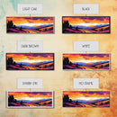 Golden Fields, Country Road, Autumn Sunset, Canvas Print, Rustic Farmhouse Wall Art, Warm Earthy Tones, Living Room Decor, Nature Lover