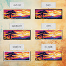 Lone Tree Art, Sunset Landscape, Nature Wall Decor, Mountain View, Rustic Home Art, Southwest Aesthetic, Large Wall Art, Canvas Print