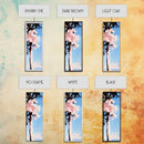 Cherry Blossom Tree, Spring Nature Art, Pink Floral Landscape, Modern Minimalist, Home Office Art, Framed Canvas Print