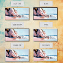 Coastal Cliffs, Ocean Waves, Beach Landscape, Wall Art, Canvas Print, Living Room Art, Modern Seascape, Blue Wall Decor, Nautical Art