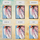 Butterfly Wing, Macro Art, Pastel Colors, Elegant Nature, Botanical Aesthetic, Canvas Print, Living Room Wall Art, Feminine Decor
