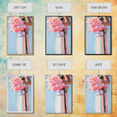 Pink Floral Bouquet, Romantic Flower Painting, Soft Pastel Aesthetic, Framed Canvas Print, Feminine Wall Art, Bedroom Decor, Modern Art