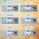 Vibrant Fish, Abstract Art, Ocean Lover Decor, Modern Coastal Home, Colorful Wall Art, Canvas Print, Unique Nautical Aesthetic