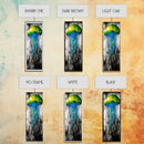 Jellyfish Art, Ocean Life, Colorful Abstract, Underwater Decor, Canvas Print, Modern Wall Art, Coastal Home, Living Room Art