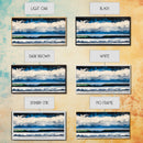 Ocean Waves, Abstract Seascape, Coastal Art, Large Wall Decor, Blue Wall Art, Modern Painting, Beach House, Canvas Print