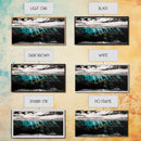 Underwater View, Ocean Depths, Abstract Seascape, Coastal Home Decor, Blue Water Art, Framed Canvas Print, Living Room Wall Art, Unique Art