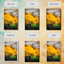 Golden Hills, Abstract Landscape, Earthy Tones, Autumn Wall Art, Warm Color Palette, Nature Inspired, Living Room Art, Framed Canvas Print