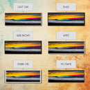 Ocean Wave, Sunset Beach Art, Vibrant Seascape, Coastal Decor, Surfer Gift, Blue and Yellow, Modern Wall Art, Canvas Print