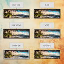 Surfer, Tropical Beach, Ocean, Sunset, Framed Canvas Print, Large Wall Art, Coastal Decor, Beach House, Modern Art, Living Room Wall Art