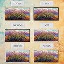Wheat Grasses, Coastal, Sunrise, Canvas Print rustic boho kitchen wall art, country field beach decor, nature inspired autumn artwork