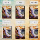 Wave Splash, Cliffside, Sunset, Framed Canvas Print, Bold Ocean Wall Art, Coastal Living Room Decor, Vibrant Beach Seascape Painting