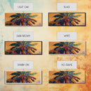 Tropical Palm Tree, Sunset Silhouette, Paradise Vibe, Framed Canvas Print, Beachy Living Room Wall Art, Island Boho Decor, Summer Style