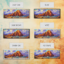 Rocky Beach Escape, Sunset Ocean View, Coastal Nature Art, Canvas Print, Tropical Wall Art, Bold Color Decor, Bedroom Seascape Art