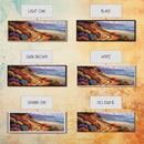 Ocean Pathway, Coastal Trail, Colorful Beach Art, Canvas Print, Seaside Landscape Wall Art, Hallway Decor, Impressionist Style Painting