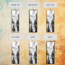 Rocky Sea Gap, Moody Ocean Art, Monochrome Seascape, Minimalist Wall Decor, Canvas Print, Coastal Living Room Wall Art, Living Room Art