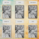 Coastal Snow, Barren Tree, Frozen Shoreline, Canvas Print, Serene Winter Decor, Entryway or Hallway Minimalist Wall Art