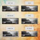 Ocean Harvest, Driftwood Crate, Coastal Mood, Framed Canvas Print, Nautical Wall Decor, Rustic Bathroom Art, Moody Coastal Artwork