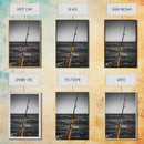 Fishing Pole, Ocean Rod, Angler Focus, Sea Horizon, Framed Canvas Print, Man Cave Wall Art, Sport Fishing Decor, Coastal Style Art