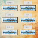 Hamilton Island, Australia Watercolor Print, Vacation Gift, Australia Wall Art, Beach Painting, Beach Decor, Large Wall Art, Wood Frame Art
