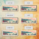 Koh Lanta, Thailand Watercolor Print, Vacation Gift, Thailand Wall Art, Beach Painting, Beach Decor, Large Wall Art, Wood Frame Art