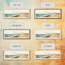 Poetto Beach, Italy Watercolor Beach Print, Vacation Gift, Italy Wall Art, Beach Painting, Beach Decor, Beach Painting