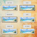 Shoal Bay, Anguila Watercolor Beach Print, Vacation Gift, Anguila Wall Art, Beach Painting, Beach Decor, Beach Painting