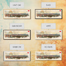 Ankara Turkey Travel Print Wall Art, Panoramic City Art, Travel Art, Wall Decor, Vacation Gift, Framed Canvas Print Or Metal Art