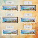 Geneva Switzerland Wall Art, Panoramic Travel Poster, Panoramic Framed Canvas Print, City Wall Art, Wall Hanging Home Decor, Travel Art