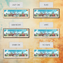 Brussels Belgium Panoramic Travel Poster, Framed Canvas Print or Metal Wall Art, Travel Art, Home Decor, Panoramic Painting, Midcentury Art