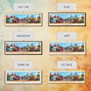 KryvyiRih Ukraine Panoramic Travel Poster, Framed Canvas Print or Metal Wall Art, Travel Art, Home Decor, Panoramic Painting, Midcentury Art