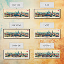 Poznan Poland Travel Art, City Art, Framed Canvas Print or Metal Wall Art, Europe Travel Poster, Panoramic Wall Art, Extra Wide Wall Art