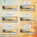 Queluz Portugal Wall Art, Panoramic Travel Poster, Panoramic Framed Canvas Print, City Wall Art, Wall Hanging Home Decor, Travel Art