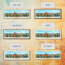 Szolnok Hungary Wall Art, Panoramic Travel Poster, Panoramic Framed Canvas Print, City Wall Art, Wall Hanging Home Decor, Travel Art