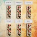 Framed Canvas Print Of Japanese Floral Art With Camellia Blossoms And Detailed Leaves Ready To Hang Traditional Japanese Wall Art Decor