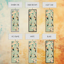 Hummingbirds And Cherry Blossoms In Japanese Style Canvas, Ukiyo-e Inspired Woodblock Art, Framed Canvas Print, Japanese Tall Skinny Wall Art, Ready To Hang